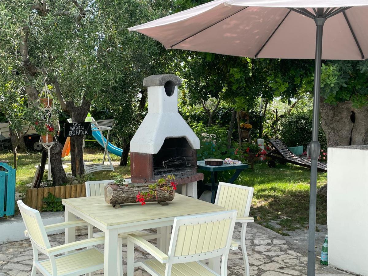 B&B Case Vacanza Orchidea Marina Di Macchia Vicino A Mattinata Gargano 圣安吉罗山 外观 照片