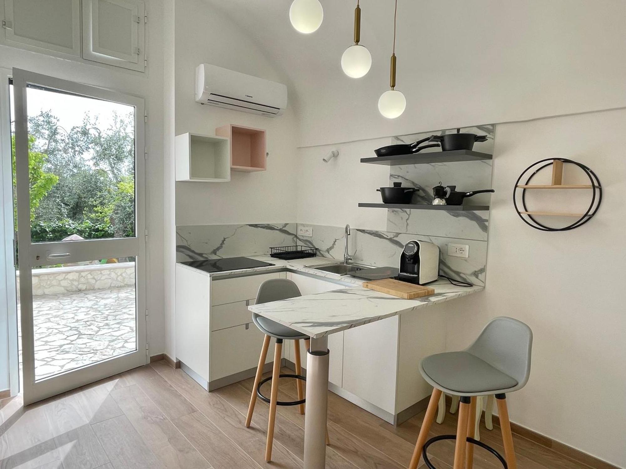 B&B Case Vacanza Orchidea Marina Di Macchia Vicino A Mattinata Gargano 圣安吉罗山 外观 照片
