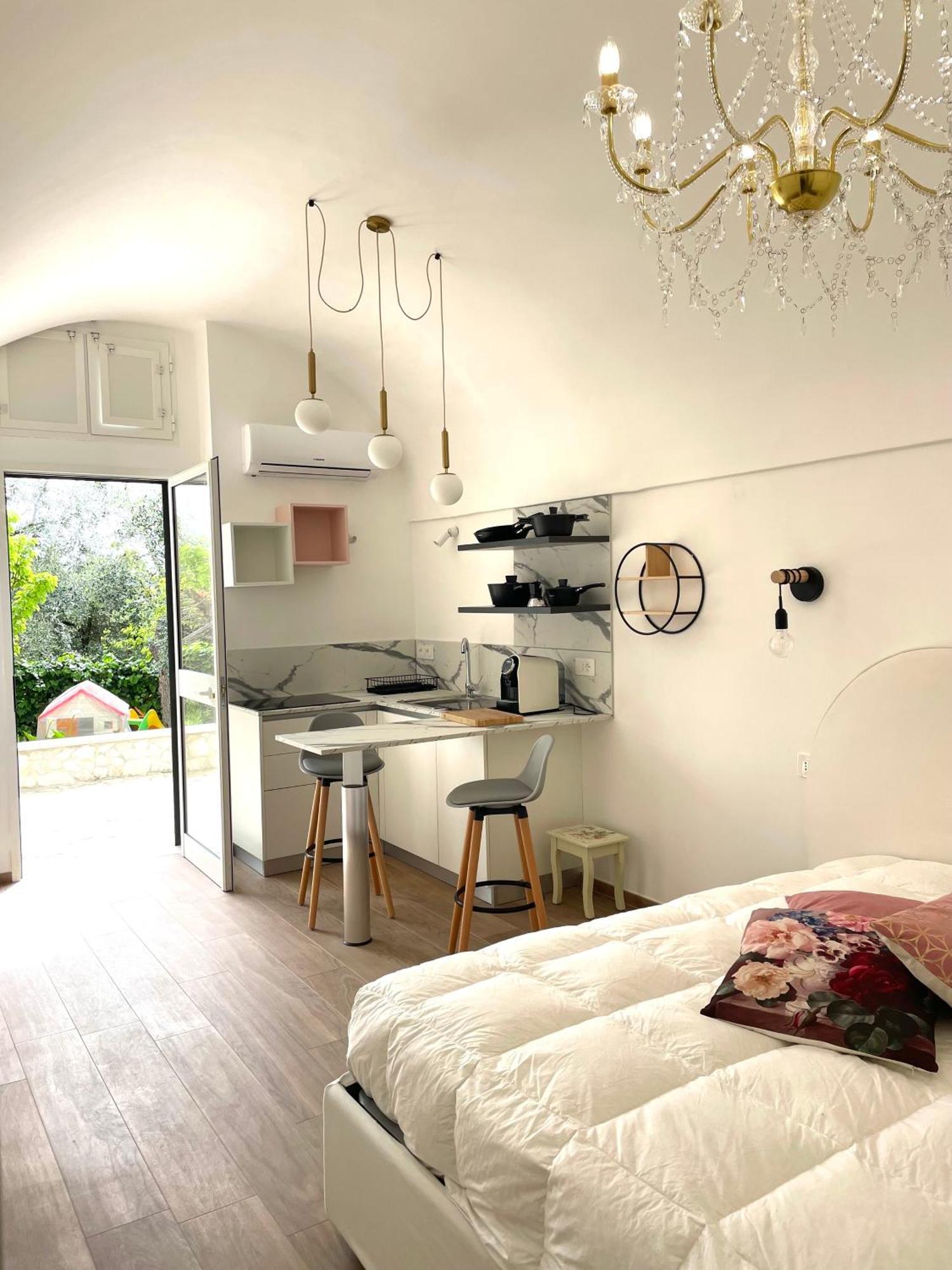 B&B Case Vacanza Orchidea Marina Di Macchia Vicino A Mattinata Gargano 圣安吉罗山 外观 照片