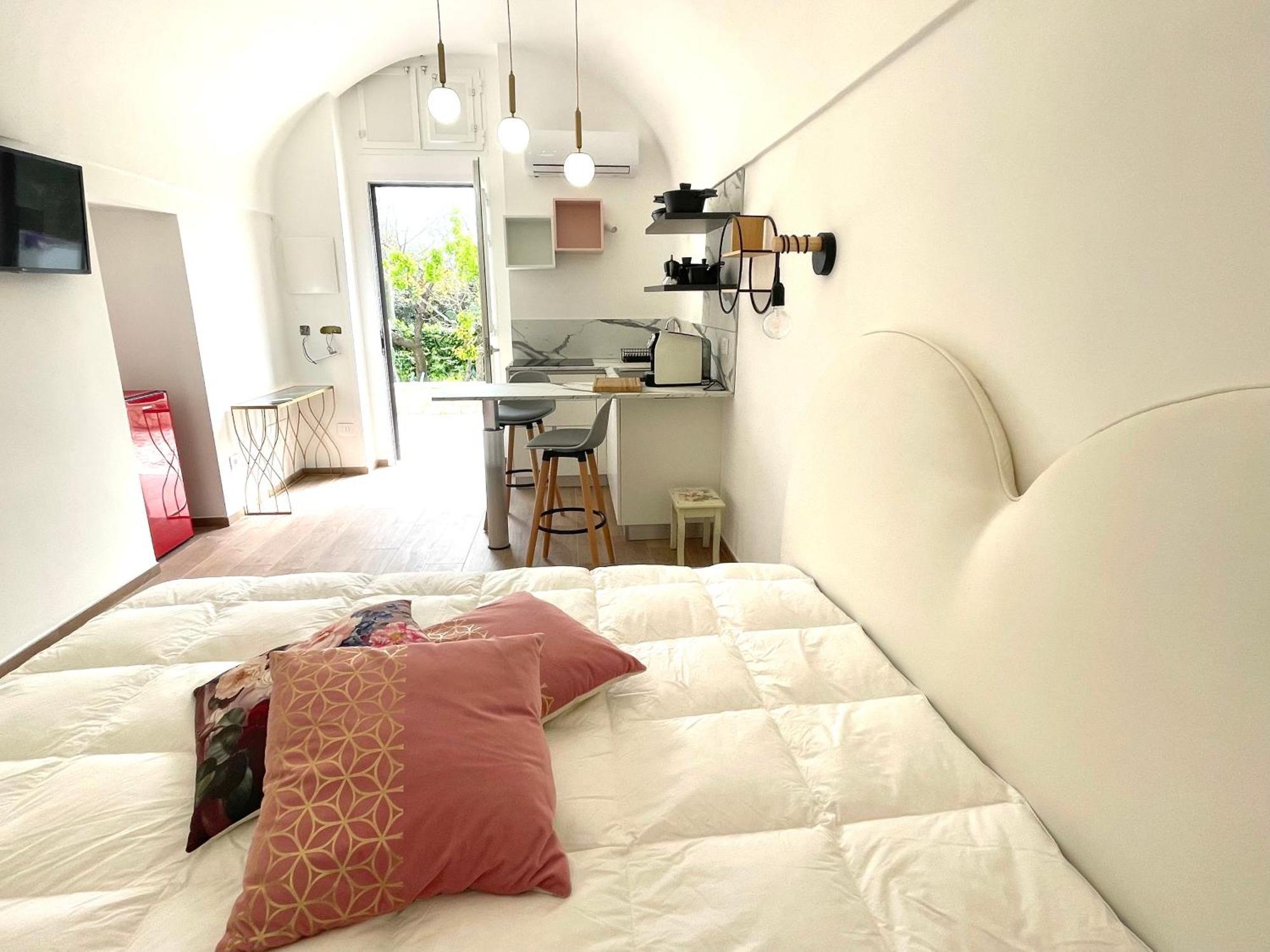 B&B Case Vacanza Orchidea Marina Di Macchia Vicino A Mattinata Gargano 圣安吉罗山 外观 照片