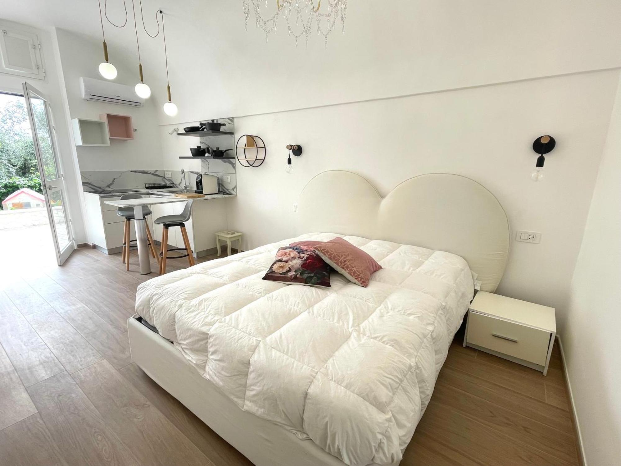 B&B Case Vacanza Orchidea Marina Di Macchia Vicino A Mattinata Gargano 圣安吉罗山 客房 照片