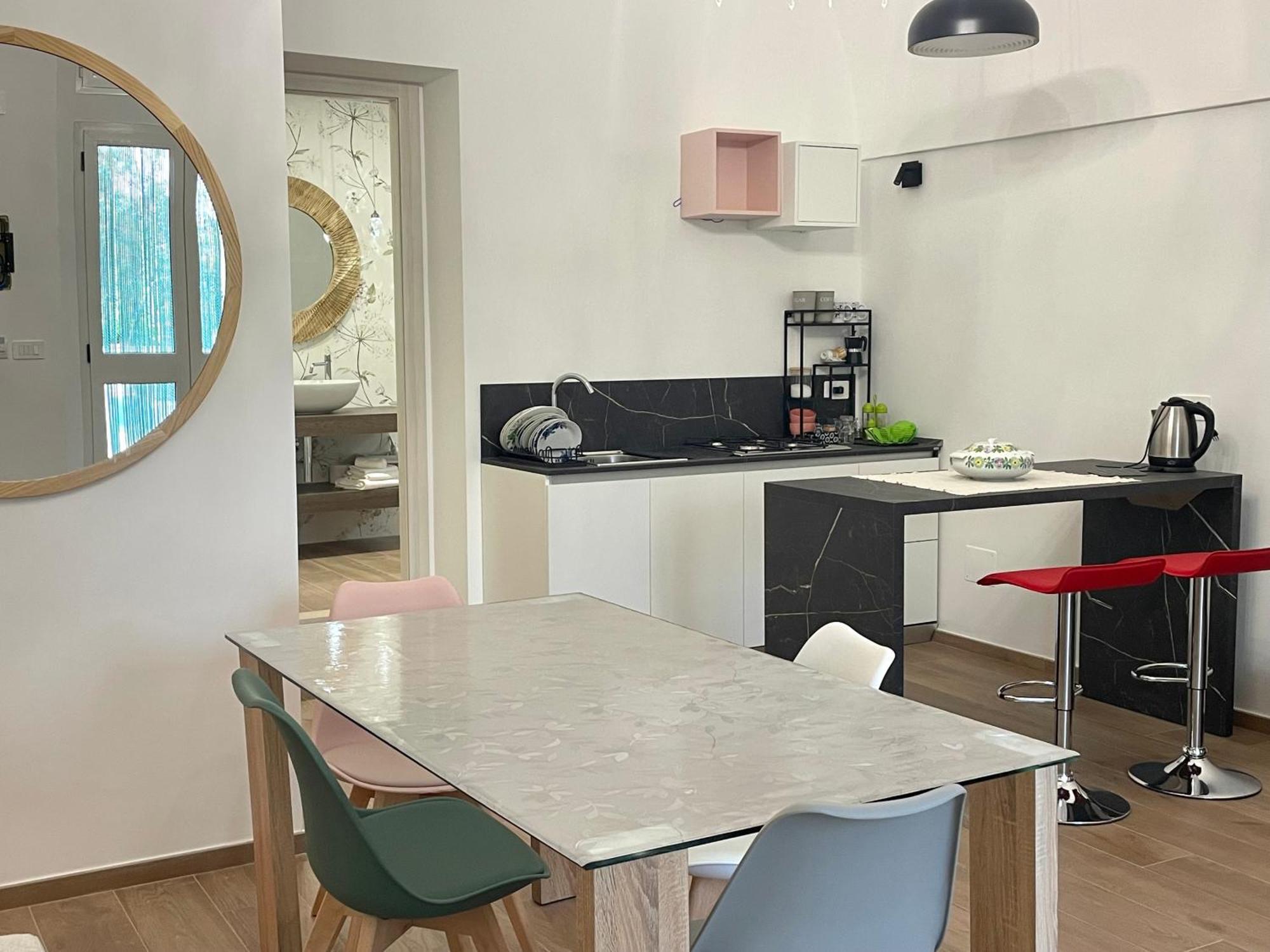 B&B Case Vacanza Orchidea Marina Di Macchia Vicino A Mattinata Gargano 圣安吉罗山 外观 照片